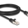 DELOCK καλώδιο RJ50 80188, S/FTP, 26 AWG, 2m, μαύρο