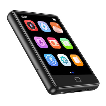RUIZU MP3 player M20 με οθόνη αφής 2.8", 16GB, Bluetooth, ελληνικό μενού, μαύρο