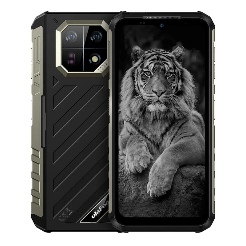 ULEFONE smartphone Armor 22 Pro, 6.58", 8/256GB, 6600mAh, IP68/IP69K/MIL-STD-810H, μαύρο