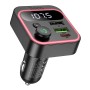 HOCO E85 TIGER BLUETOOTH CARKIT ΜΕ FM TRANSMITTER, ΜΑΥΡΟ HOCO E85 TIGER BLUETOOTH CARKIT ΜΕ FM TRANSMITTER, ΜΑΥΡΟ
