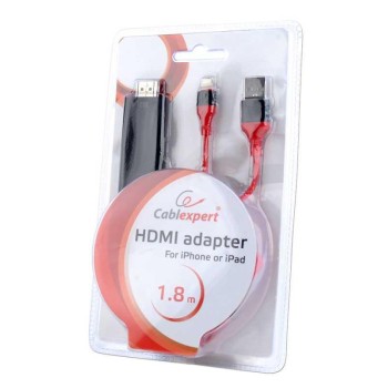 CABLEXPERT ΚΑΛΩΔΙΟ MHL HDMI ΓΙΑ APPLE ΣΥΣΚΕΥΕΣ , 1.8m