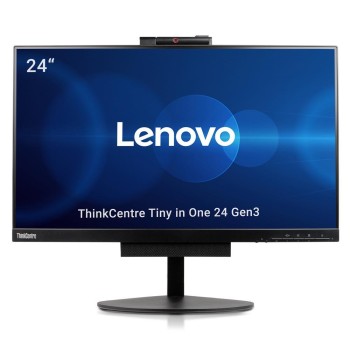 REF AIO LENOVO TINY IN ONE GEN 3, 24", i5 9500T, 16GB, 512GB SSD - GRADE A (No OS)