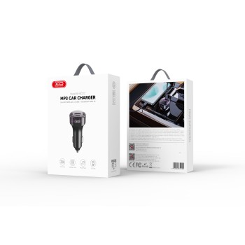 XO BCC12 FM TRANSMITTER ΜΕ BLUETOOTH, MP3 + 5V3.1A.