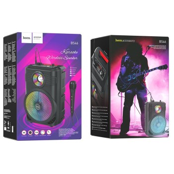 HOCO BS46 MATURE ΗΧΕΙΟ BLUETOOTH, ΜΑΥΡΟ