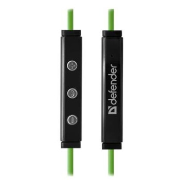DEFENDER EARPHONES PULSE 455 ANDROID GREEN