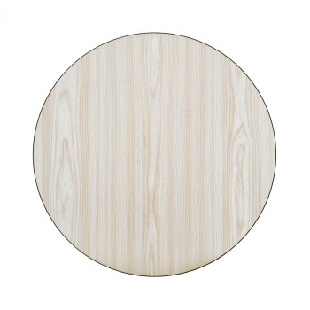 ΕΠΙΦΑΝΕΙΑ ΤΡΑΠΕΖΙΟΥ ΑΠΟ MDF Φ60 HM8436.03 ΔΡΥΣ ΜΑΥΡΟ
