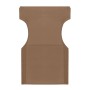 ΜΑΞΙΛΑΡΙ TEXTILENE 600gr/m2 2X1 MOKA ΓΙΑ ΠΟΛΥΘΡΟΝΑ ΣΚΗΝΟΘΕΤΗ HM5272.04 46.5Χ53Χ80Υεκ.