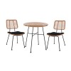 ΣΕΤ 3ΤΜΧ ALLEGRA WICKER ΜΕ ΤΡΑΠΕΖΙ Φ70Χ74Υ ΜΠΕΖ & ΜΑΥΡΟ ΧΡΩΜΑ HM10478 ΣΕΤ 3ΤΜΧ ALLEGRA WICKER ΜΕ ΤΡΑΠΕΖΙ Φ70Χ74Υ ΜΠΕΖ & ΜΑΥΡΟ ΧΡΩΜΑ HM10478