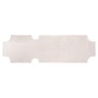 ΠΑΝΙ TEXTILENE 600gr/m2 2X1 ΑΝΤΑΛΛΑΚΤΙΚΟ ΞΑΠΛΩΣΤΡΑΣ HM5072.03 ΛΕΥΚΟ 200x62 εκ.