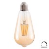 ΛΑΜΠΤΗΡΑΣ HM4188.02 LED FILAMENT 8W E27 DIMMABLE 3000K GOLD ΛΑΜΠΤΗΡΑΣ HM4188.02 LED FILAMENT 8W E27 DIMMABLE 3000K GOLD