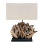 ΕΠΙΤΡΑΠΕΖΙΟ ΟΡΘΟΓΩΝΙΟ ΦΩΤΙΣΤΙΚΟ TWIGGY HM4424 DRIFTWOOD & ΛΕΥΚΟ ΚΑΠΕΛΟ 35.5x15x47Υεκ.