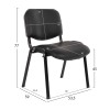 ΚΑΡΕΚΛΑ JANISHA HM1010.01 ΜΕ ΔΕΡΜΑΤΙΝΗ PU ΜΑΥΡΟ 553,5x59x77 εκ. ΚΑΡΕΚΛΑ JANISHA HM1010.01 ΜΕ ΔΕΡΜΑΤΙΝΗ PU ΜΑΥΡΟ 553,5x59x77 εκ.