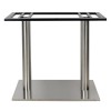 ΒΑΣΗ INOX II 40X70X72εκ. HM423 INOX201 ΒΑΣΗ INOX II 40X70X72εκ. HM423 INOX201