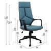 ΚΑΡΕΚΛΑ ΓΡΑΦΕΙΟΥ ANIVIA HM1054.06 ΓΚΡΙ ΣΙΕΛ & ΠΟΔΙ ΜΑΥΡΟ 64x61x126 εκ. ΚΑΡΕΚΛΑ ΓΡΑΦΕΙΟΥ ANIVIA HM1054.06 ΓΚΡΙ ΣΙΕΛ & ΠΟΔΙ ΜΑΥΡΟ 64x61x126 εκ.