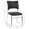 ΚΑΡΕΚΛΑ QUENTI HM1071.01 ΜΑΥΡΗ 47x54x84 εκ. ΚΑΡΕΚΛΑ QUENTI HM1071.01 ΜΑΥΡΗ 47x54x84 εκ.