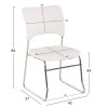 ΚΑΡΕΚΛΑ QUENTI HM1071.02 ΛΕΥΚΗ 52x60x85 εκ. ΚΑΡΕΚΛΑ QUENTI HM1071.02 ΛΕΥΚΗ 52x60x85 εκ.