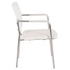 ΚΑΡΕΚΛΑ QUESTA ΜΕ ΜΠΡΑΤΣΑ HM1070.02 ΛΕΥΚΗ 56,5x59x85 cm ΚΑΡΕΚΛΑ QUESTA ΜΕ ΜΠΡΑΤΣΑ HM1070.02 ΛΕΥΚΗ 56,5x59x85 cm