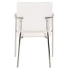 ΚΑΡΕΚΛΑ QUESTA ΜΕ ΜΠΡΑΤΣΑ HM1070.02 ΛΕΥΚΗ 56,5x59x85 cm ΚΑΡΕΚΛΑ QUESTA ΜΕ ΜΠΡΑΤΣΑ HM1070.02 ΛΕΥΚΗ 56,5x59x85 cm