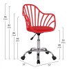 ΚΑΡΕΚΛΑ ΓΡΑΦΕΙΟΥ BECKY HM8457.04 ΣΕ ΚΟΚΚΙΝΟ ΧΡΩΜΑ 57Χ57Χ96 ΕΚ ΚΑΡΕΚΛΑ ΓΡΑΦΕΙΟΥ BECKY HM8457.04 ΣΕ ΚΟΚΚΙΝΟ ΧΡΩΜΑ 57Χ57Χ96 ΕΚ