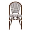 ΚΑΡΕΚΛΑ BISTRO ΑΛΟΥΜΙΝΙΟΥ BAMBOO LOOK ΜΕ ΛΕΥΚΟ-ΜΑΥΡΟ RATTAN HM5566.01 45x54x90Υεκ. ΚΑΡΕΚΛΑ BISTRO ΑΛΟΥΜΙΝΙΟΥ BAMBOO LOOK ΜΕ ΛΕΥΚΟ-ΜΑΥΡΟ RATTAN HM5566.01 45x54x90Υεκ.