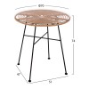 ΣΕΤ 3ΤΜΧ ALLEGRA WICKER ΜΕ ΤΡΑΠΕΖΙ Φ70Χ74Υ ΜΠΕΖ & ΜΑΥΡΟ ΧΡΩΜΑ HM10478 ΣΕΤ 3ΤΜΧ ALLEGRA WICKER ΜΕ ΤΡΑΠΕΖΙ Φ70Χ74Υ ΜΠΕΖ & ΜΑΥΡΟ ΧΡΩΜΑ HM10478