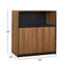 ΝΤΟΥΛΑΠΙ ΓΡΑΦΕΙΟΥ SUPREME 120Χ40Χ120 HM2358 ΝΤΟΥΛΑΠΙ ΓΡΑΦΕΙΟΥ SUPREME 120Χ40Χ120 HM2358