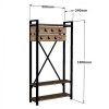 ΕΠΙΠΛΟ ΕΙΣΟΔΟΥ HM8943.01 NATURAL WOOD & ΜΑΥΡΟ 90x34x180 εκ. ΕΠΙΠΛΟ ΕΙΣΟΔΟΥ HM8943.01 NATURAL WOOD & ΜΑΥΡΟ 90x34x180 εκ.