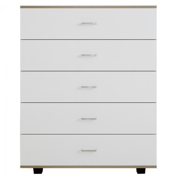 ΣΥΡΤΑΡΙΕΡΑ ΜΕΛΑΜΙΝΗΣ THORG HM8995.04- 5 ΣΥΡΤΑΡΙΑ ΣΕ SONAMA-ΛΕΥΚΟ 80Χ40Χ100Yεκ.