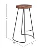 ΣΚΑΜΠΟ BAR ELEANOR ΑΠΟ ΜΑΣΙΦ ΞΥΛΟ ΑΚΑΚΙΑΣ 48x40χ76Υεκ. HM8363.11 ΣΚΑΜΠΟ BAR ELEANOR ΑΠΟ ΜΑΣΙΦ ΞΥΛΟ ΑΚΑΚΙΑΣ 48x40χ76Υεκ. HM8363.11