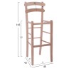 ΣΚΑΜΠΟ ΚΑΦΕΝΕΙΟΥ TERELL ΑΒΑΦΟ HM5579.04 40x42x105 εκ. ΣΚΑΜΠΟ ΚΑΦΕΝΕΙΟΥ TERELL ΑΒΑΦΟ HM5579.04 40x42x105 εκ.