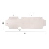 ΠΑΝΙ TEXTILENE 600gr/m2 2X1 ΑΝΤΑΛΛΑΚΤΙΚΟ ΞΑΠΛΩΣΤΡΑΣ HM5072.03 ΛΕΥΚΟ 200x62 εκ. ΠΑΝΙ TEXTILENE 600gr/m2 2X1 ΑΝΤΑΛΛΑΚΤΙΚΟ ΞΑΠΛΩΣΤΡΑΣ HM5072.03 ΛΕΥΚΟ 200x62 εκ.