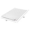 ΑΝΩΣΤΡΩΜΑ HM670.08 ΜΕ FOAM ΛΕΥΚΟ 120x200x5Y εκ. ΑΝΩΣΤΡΩΜΑ HM670.08 ΜΕ FOAM ΛΕΥΚΟ 120x200x5Y εκ.