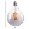 ΛΑΜΠΤΗΡΑΣ GLOBO LED FILAMENT 8W E27 3000K ΦΙΜΕ DIMMABLE HM4050.03 ΛΑΜΠΤΗΡΑΣ GLOBO LED FILAMENT 8W E27 3000K ΦΙΜΕ DIMMABLE HM4050.03