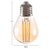 ΛΑΜΠΤΗΡΑΣ HM4046.02 LED FILAMENT 6W E27 3000K GOLD DIMMABLE ΛΑΜΠΤΗΡΑΣ HM4046.02 LED FILAMENT 6W E27 3000K GOLD DIMMABLE