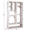 ΒΙΒΛΙΟΘΗΚΗ HANDYR HM9707 ΜΑΣΙΦ ΞΥΛΟ MANGO ΣΕ ΛΕΥΚΟ ΧΡΩΜΑ 100x35x165Yεκ. ΒΙΒΛΙΟΘΗΚΗ HANDYR HM9707 ΜΑΣΙΦ ΞΥΛΟ MANGO ΣΕ ΛΕΥΚΟ ΧΡΩΜΑ 100x35x165Yεκ.
