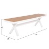 ΠΑΓΚΑΚΙ ΑΛΟΥΜΙΝΙΟΥ TAWNEE HM6038.02 ΛΕΥΚΟ-POLYWOOD ΚΑΘΙΣΜΑ ΦΥΣΙΚΟ 150x36x45Υεκ. ΠΑΓΚΑΚΙ ΑΛΟΥΜΙΝΙΟΥ TAWNEE HM6038.02 ΛΕΥΚΟ-POLYWOOD ΚΑΘΙΣΜΑ ΦΥΣΙΚΟ 150x36x45Υεκ.