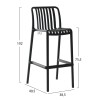ΣΚΑΜΠΟ BAR ΠΟΛΥΠΡΟΠΥΛΕΝΙΟΥ CONVEE HM6098.02 ΜΑΥΡΟ 38,5x49,5x102Υεκ. ΣΚΑΜΠΟ BAR ΠΟΛΥΠΡΟΠΥΛΕΝΙΟΥ CONVEE HM6098.02 ΜΑΥΡΟ 38,5x49,5x102Υεκ.
