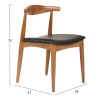 KΑΡΕΚΛΑ ΤΡΑΠΕΖΑΡΙΑΣ ALOR HM9947.03 RUBBERWOOD ΚΑΡΥΔΙ-ΜΑΥΡΟ PU 55x51x75Υεκ KΑΡΕΚΛΑ ΤΡΑΠΕΖΑΡΙΑΣ ALOR HM9947.03 RUBBERWOOD ΚΑΡΥΔΙ-ΜΑΥΡΟ PU 55x51x75Υεκ