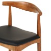 KΑΡΕΚΛΑ ΤΡΑΠΕΖΑΡΙΑΣ ALOR HM9947.03 RUBBERWOOD ΚΑΡΥΔΙ-ΜΑΥΡΟ PU 55x51x75Υεκ KΑΡΕΚΛΑ ΤΡΑΠΕΖΑΡΙΑΣ ALOR HM9947.03 RUBBERWOOD ΚΑΡΥΔΙ-ΜΑΥΡΟ PU 55x51x75Υεκ