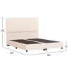 ΚΡEΒΑΤΙ ΔΙΠΛΟ LUTHER HM717 ΜΠΕΖ ΥΦΑΣΜΑ ΓΙΑ ΣΤΡΩΜΑ 160x200εκ. ΚΡEΒΑΤΙ ΔΙΠΛΟ LUTHER HM717 ΜΠΕΖ ΥΦΑΣΜΑ ΓΙΑ ΣΤΡΩΜΑ 160x200εκ.