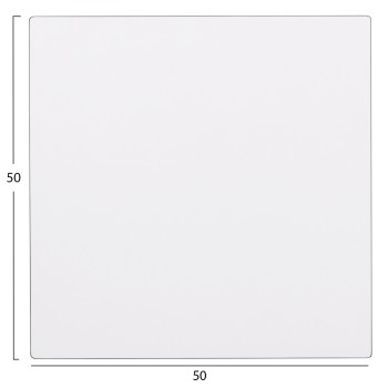 EΠΙΦΑΝΕΙΑ ΤΡΑΠΕΖΙΟΥ HPL HM6362.02 ΤΕΤΡΑΓΩΝΗ ΛΕΥΚΗ COMPACT 50X50X1.5εκ.