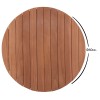 ΕΠΙΦΑΝΕΙΑ ΤΡΑΠΕΖΙΟΥ ΣΤΡΟΓΓΥΛΗ HM18132 ΞΥΛΟ TEAK--ΦΥΣΙΚΟ Φ60x4(πάχος)εκ. ΕΠΙΦΑΝΕΙΑ ΤΡΑΠΕΖΙΟΥ ΣΤΡΟΓΓΥΛΗ HM18132 ΞΥΛΟ TEAK--ΦΥΣΙΚΟ Φ60x4(πάχος)εκ.