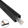 GLOBOSTAR® ALP-CORNER LINEO 70816-3M Επιφανειακό Γωνιακό Προφίλ Αλουμινίου με Μαύρο Φιμέ Πατητό Κάλυμμα για Ταινίες LED IP20 - Μαύρο - Μ300 x Π1.6 x Υ1.6cm - Πακέτο 5 Τεμαχίων GLOBOSTAR® ALP-CORNER LINEO 70816-3M Επιφανειακό Γωνιακό Προφίλ Αλουμινίου με Μαύρο Φιμέ Πατητό Κάλυμμα για Ταινίες LED IP20 - Μαύρο - Μ300 x Π1.6 x Υ1.6cm - Πακέτο 5 Τεμαχίων