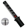 GloboStar® 79631 Χωνευτό Πτυσσόμενο Πολύμπριζο με 4 Πρίζες Ασφαλείας EU Σούκο AC 230V Max 4000W & 2 Εξόδους USB DC 5V Max 3A 18W & Ενσωματωμένο Διακόπτη Οn/Off GloboStar® 79631 Χωνευτό Πτυσσόμενο Πολύμπριζο με 4 Πρίζες Ασφαλείας EU Σούκο AC 230V Max 4000W & 2 Εξόδους USB DC 5V Max 3A 18W & Ενσωματωμένο Διακόπτη Οn/Off