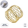 GloboStar® GOURMET 35001 Δαχτυλίδι Πετσέτας Μεταλλικό Χρυσό Φ5 x Υ3.5cm GloboStar® GOURMET 35001 Δαχτυλίδι Πετσέτας Μεταλλικό Χρυσό Φ5 x Υ3.5cm