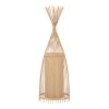 GloboStar® AZORES 01753 Boho Επιδαπέδιο Φωτιστικό Μονόφωτο 1 x E27 IP20 Μπεζ Ξύλο - Μ30 x Π30 x Υ90cm GloboStar® AZORES 01753 Boho Επιδαπέδιο Φωτιστικό Μονόφωτο 1 x E27 IP20 Μπεζ Ξύλο - Μ30 x Π30 x Υ90cm
