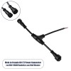 GloboStar® 90707 Ταχυσύνδεσμος Τροφοδοσίας T για Wall Washer και Προβολείς IP65 - 2 Καλώδια +/- σε Power Connector 5 PIN Female & Power Connector 5 PIN Male για Πολύχρωμα RGB+RGBW GloboStar® 90707 Ταχυσύνδεσμος Τροφοδοσίας T για Wall Washer και Προβολείς IP65 - 2 Καλώδια +/- σε Power Connector 5 PIN Female & Power Connector 5 PIN Male για Πολύχρωμα RGB+RGBW