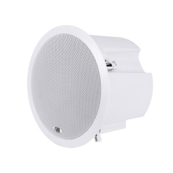 GLOBOSTAR® FDB C800T 98013 Χωνευτό Παθητικό Ηχείο Εγκαταστάσεων με Μετασχηματιστή 100V & 8Ω - 50W RMS (100W Peak) - 1 x 8" Inches LF & 1 x 1" Inches HF - IP20 - Λευκό - Μ28 x Π28 x Υ19.1cm / Q24.5 x 17.7cm - 2 Χρόνια Εγγύηση