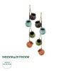 GloboStar® Artificial Garden AIGYPT 20531 ΣΕΤ 2 Κρεμαστά Διακοσμητικά Κεραμικά Κασπώ Γλάστρες - Flower Pots Μαύρό με Γαλάζιο και Πράσινο με Πορτοκαλί Μ18 x Π10 x Υ70cm GloboStar® Artificial Garden AIGYPT 20531 ΣΕΤ 2 Κρεμαστά Διακοσμητικά Κεραμικά Κασπώ Γλάστρες - Flower Pots Μαύρό με Γαλάζιο και Πράσινο με Πορτοκαλί Μ18 x Π10 x Υ70cm