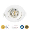 GLOBOSTAR® DE VALERA 60184 Χωνευτό Κινούμενο Downlight Σποτ LED 5W 470lm 60° AC 220-240V IP20 Θερμό Λευκό 2700K - Bridgelux SMD Chip & TÜV SÜD Driver - Λευκό Ματ - Μ9 x Π9 x Υ4cm / Q8cm - 3 Χρόνια Εγγύηση GLOBOSTAR® DE VALERA 60184 Χωνευτό Κινούμενο Downlight Σποτ LED 5W 470lm 60° AC 220-240V IP20 Θερμό Λευκό 2700K - Bridgelux SMD Chip & TÜV SÜD Driver - Λευκό Ματ - Μ9 x Π9 x Υ4cm / Q8cm - 3 Χρόνια Εγγύηση